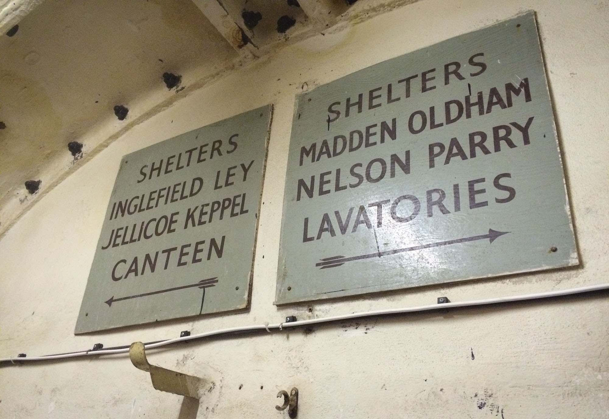 Clapham South underground shelter