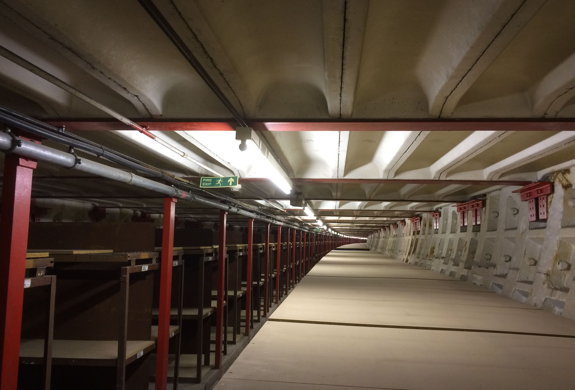 Clapham South underground shelter