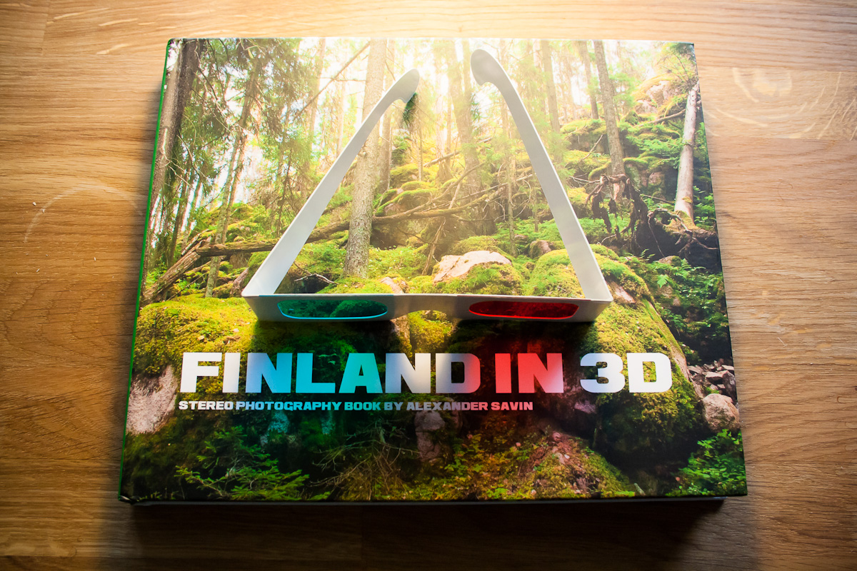 Finland in 3D book