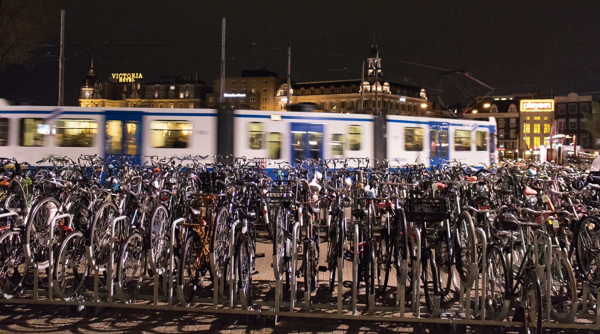 Bicycle parking in Amsterdam